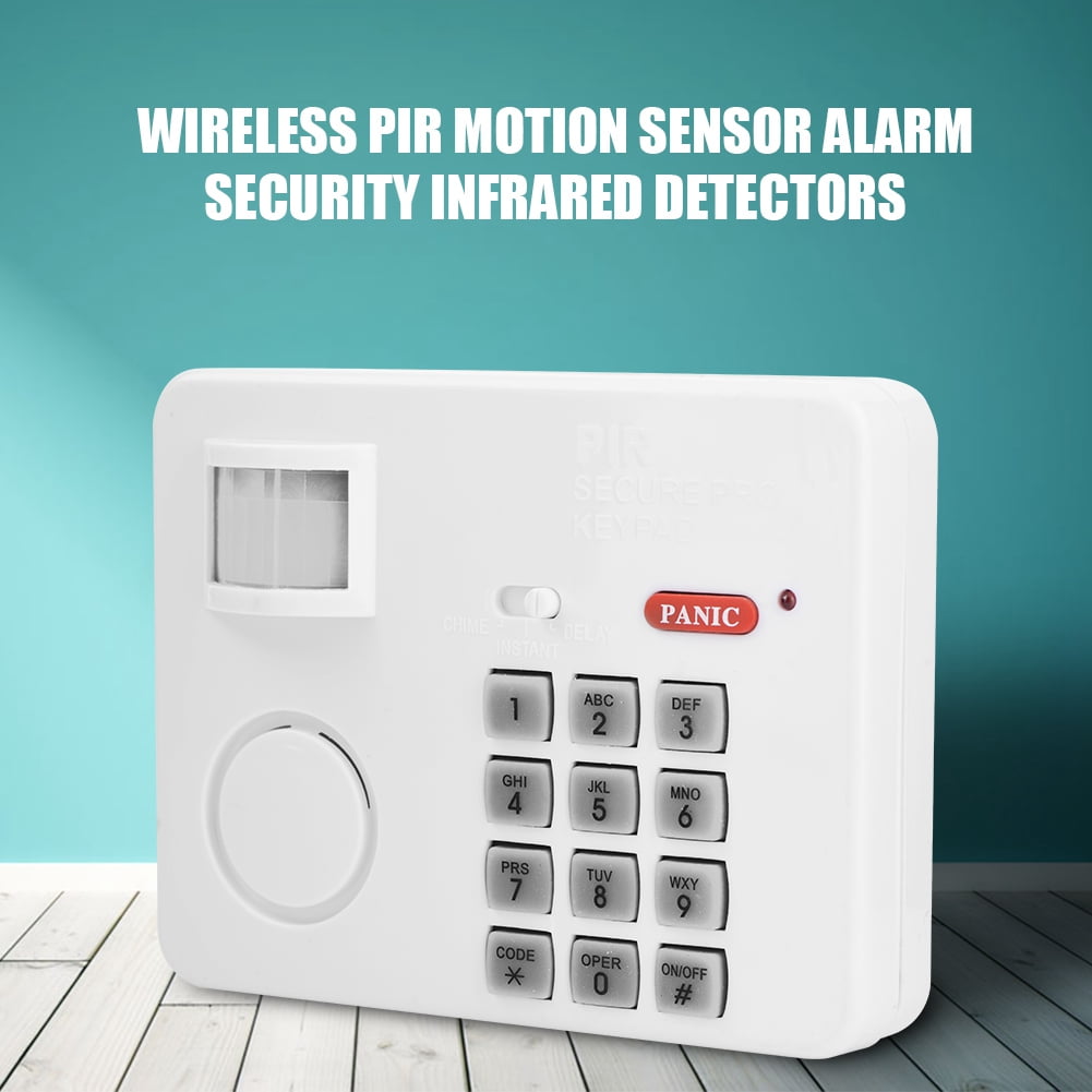 Details about   Wireless Infrared PIR Motion Sensor Detector Security Alarm System Garage Gate 