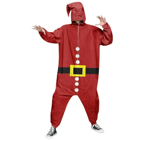 

Male And Womale Merry Christmas Funny Print Hooded Pullover Zipper Hoodies Party Pajamas Set Dress Shorts Sexy Mens Jumpsuits Mens Jumpsuit Prison Pant Suits for Men Dressy Party Men s Sexy Romper