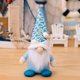 thumbnail image 5 of Peluche de gnomo ALYRMEI Ocean Day, 7 x 23 cm, azul, hecho a mano, 5 of 8