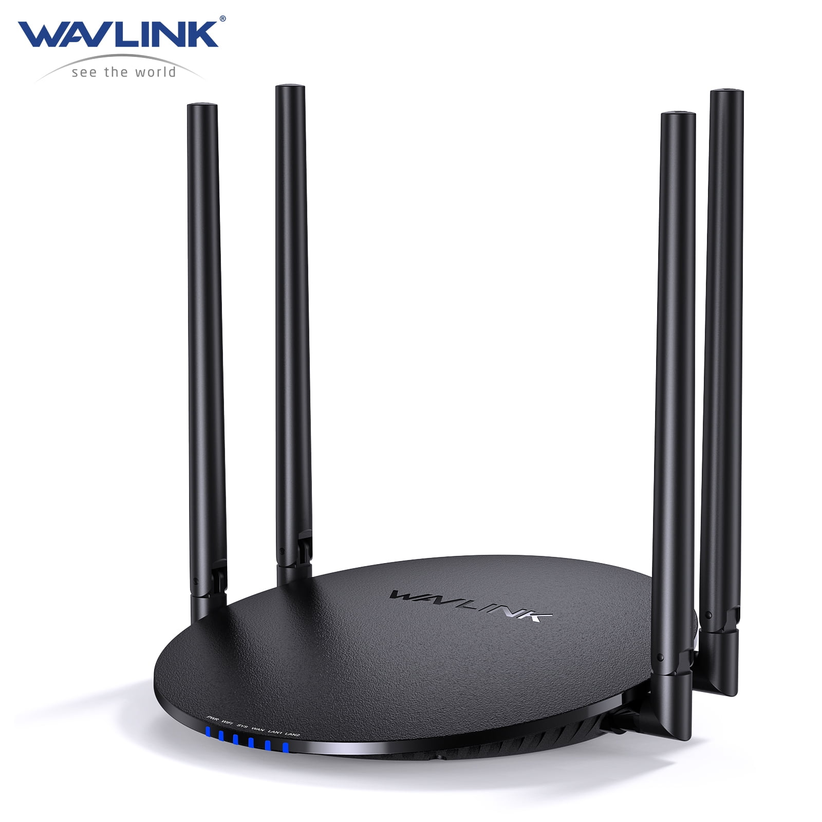 Quanlity100 Wireless Router 1200Mbps, Dual Band 5GHz+2.4GHz WiFi 5 Router with 1000Mbps WAN/LAN, Long Range Coverage for Home & Office, Supports Router/Access Point/Repeater Mode