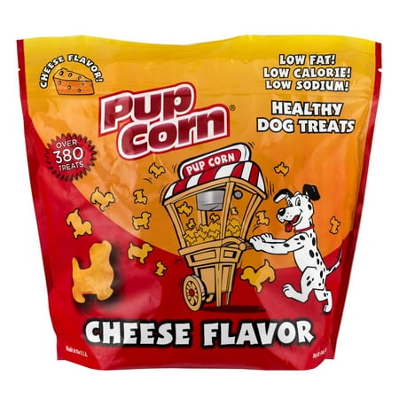 Pup Corn Healthy Dog Treats Cheese, 16.0 OZ (World's Best Corn Dog)