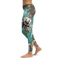 thumbnail image 3 of Cuphead Yoga Pants Women High Waisted Tummy Control Non See-Through Elastic Running Workout Yoga Leggings Pants, 3 of 7
