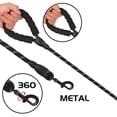 thumbnail image 4 of 1.5m 2m 3m Reflective Leash Dog Long Pet Leash Strong Lead Outdoor Training Puppy Small Medium Large Big Dogs Lanyard Rope New ShopWise Round, 4 of 12