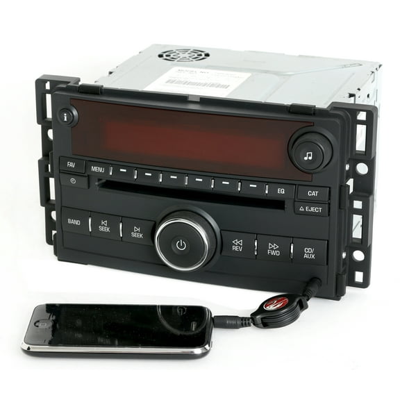 Restored Saturn Ion 2006-2007 Vue Radio AM FM mp3 CD Player w Aux iPod Input 15850682 US8 (Refurbished)