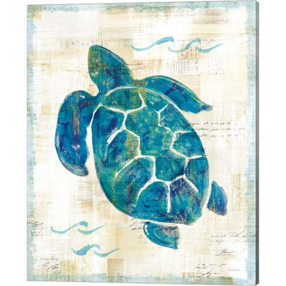 On the Waves VI by Sue Schlabach, Canvas Wall Art, 16W x 20H