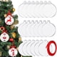 thumbnail image 3 of 30x Círculos de acrílico sin terminar Discos Decoración Llavero Colgantes Proyecto DIY Árbol de Navidad Percha forma forma forma Espacios en BLESIY Discos de círculos acrílicos, 3 of 8