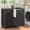 Black, variant on Pull-Out Laundry Sorter Cabinet With Removable Bags, 140L (2x70L) Laundry Hamper With Sturdy Frame & No-Sag Bags For Organized Bedroom, Bathroom, Laundry Room