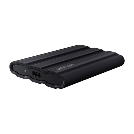 Samsung - T7 Shield 1TB, External USB 3.2 Gen 2 Rugged SSD IP65 Water Resistant - Black