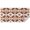Brown Geometric Boho, variant on Brown Geometric Striped Pattern Rectangle Tablecloth 60"x84",Waterproof Polyester Rectangle Table Cloth, Wipeable Spillproof Polyester Tablecloth for Dining, Camping, Indoor and Outdoor