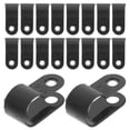 thumbnail image 2 of FONDOTIN Black Cord Clips for Home and Office, 1000 Pieces, Easy to Use and Organize Wires, 2 of 7