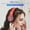 Red, variant on Bluetooth Headphones Over Ear with Breathing LED Light Foldable Wireless Stereo Headset Deep Bass Built In Mic Soft Earmuffs Supports Wired and Wireless Connection