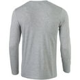 thumbnail image 4 of Gildan Mens Soft Style Long Sleeve T-Shirt, 4 of 5