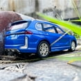 thumbnail image 2 of BDTCTK 1/24 Play Vehicle Compatible for X7 SUV Model Car Toy, Zinc Alloy Pull Back Toy car with Sound and Light for Kids Boy Girl Gift(Blue), 2 of 7