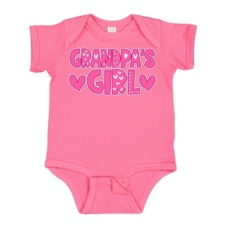 

Inktastic Grandpas Girl Granddaughter Gift Gift Baby Girl Bodysuit