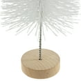 thumbnail image 7 of Northlight Glittered Bottlebrush Christmas Tree - 12" - Red and White, 7 of 7