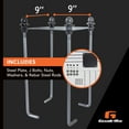 thumbnail image 5 of Goalrilla 9" Basketball Anchor System Installs in-Ground and Allows Goalrilla Hoop to Move with You, 5 of 17