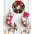 thumbnail image 3 of Guirnalda de Navidad Guirnalda de árbol de Navidad de 30 cm Decoración Guirnalda de Navidad Guirnalda de árbol de Navidad artificial para dormitorio Puerta Pared Ventana Escaleras Chimenea, 3 of 4