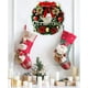 thumbnail image 3 of Guirnalda navideña de 30 cm, guirnalda decorativa para árbol de Navidad, guirnalda navideña, guirnalda artificial para dormitorio, puerta, pared, ventana, escaleras, chimenea, 3 of 4