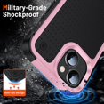 thumbnail image 2 of Funda para iPhone 14 Plus, doble capa de protección, a prueba de golpes, con protección para pantalla y cámara., 2 of 5