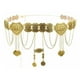thumbnail image 1 of Qarigey Fashion Women Waist Chain Belly Dance  Costume Alloy Belt Girls Tassels Prendas para la parte inferior del cuerpo Oro, 1 of 1