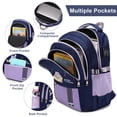 thumbnail image 3 of Mochila ACESAK impermeable y ligera para niñas con bolsa de almuerzo, 3 of 7