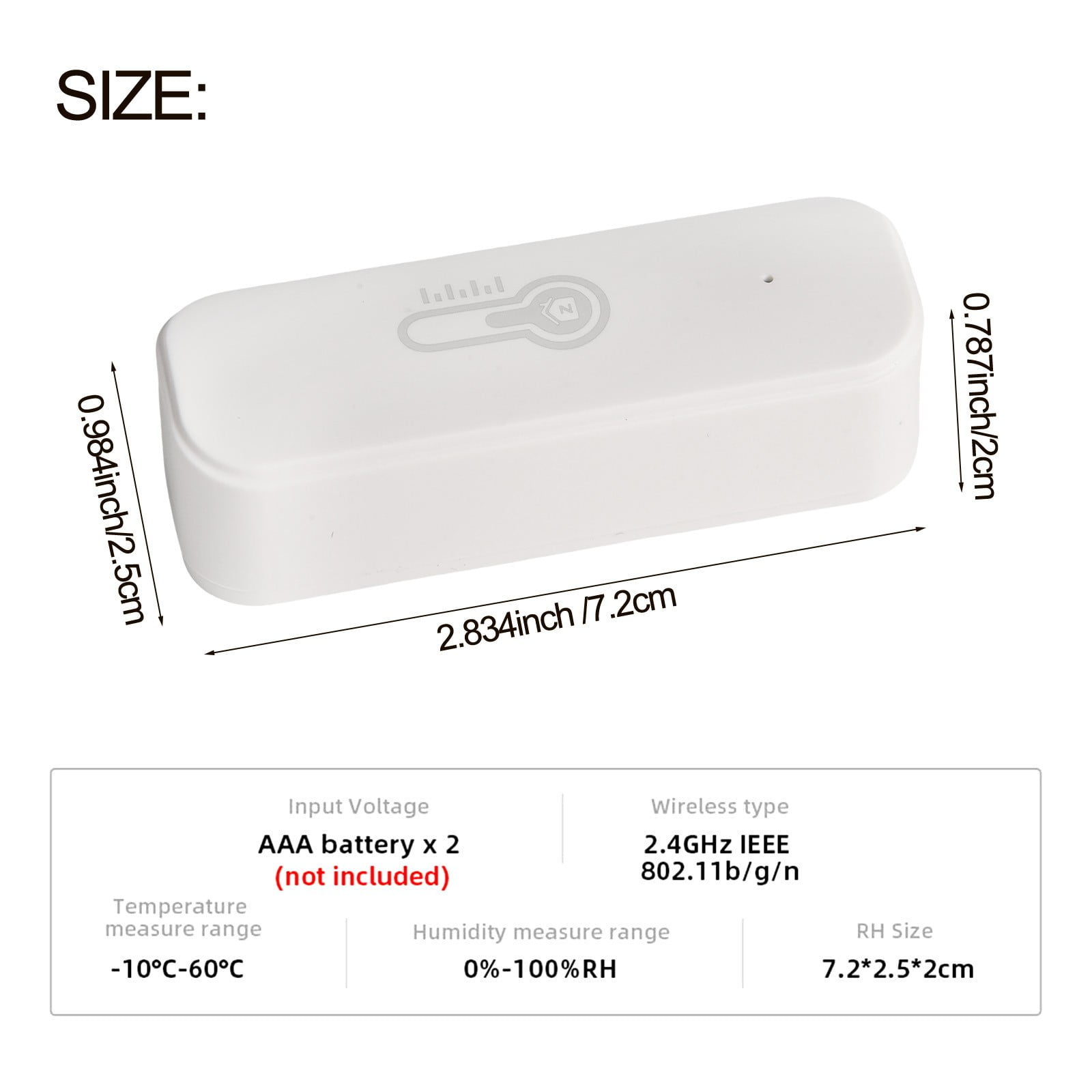 Dleadar for Tuya smart for zigbee temperature and humidity detector sensor House