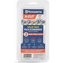 Husqvarna X-Cut SP33G 20 Inch Chainsaw Chain, 2 pack, .325" Pitch, .050" Gauge