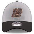 thumbnail image 2 of Men's New Era Gray/Black Martin Truex Jr 9FORTY Snapback Adjustable Hat, 2 of 4
