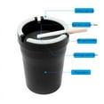 thumbnail image 1 of Black Smokeless Ashtray, 1 of 5