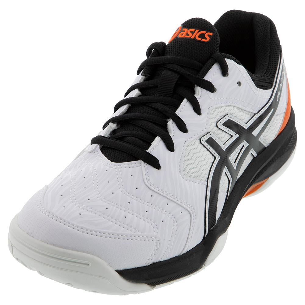 Men`s GELDedicate 6 Tennis Shoes White and Black