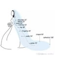 thumbnail image 3 of YAOLAN Pearl Wedding Veil Hair Accessories for Female Women's Clips Bridal with Free Comb, 3 of 5