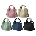 thumbnail image 3 of Taotanxi Small Tote Bag with Zipper Tote Bag for Women Canvas Crossbody Bag Shoulder Bag Satchel Hobo Bag Messenger Bag 2025, 3 of 7