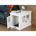 Zoovilla Triple Door Dog Crate Kennel White Medium 30.63"L x 20.39"W x