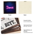 thumbnail image 5 of Neon Dance Signage Wooden Sign Wall Plaque - Vintage Art Decoration, Wall Decoration - Ideal Gift For Home Decoration, Living Room, Bathroom, Bedroom, Garden, Dining, Bar, Cafe, Festival Party Deco, 5 of 7