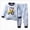 A41-Dark Blue, variant on Toddler Pajama Set, Bamboo Viscose Snug-Fit Sleepwear for Boys Girls, Long Sleeve Toddler Clothes 6-12 Months 12-24 Months 2t 3t 4t 5t 6t 7t 8t 9t Children(Beige,6-12 Months)