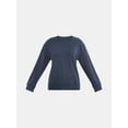 thumbnail image 6 of Time and Tru Women's and Women's Plus Crewneck Sweatshirt with Long Sleeves, Sizes XS-4X, 6 of 6