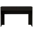thumbnail image 5 of 2 Drawer Writing Computer Desk, Black, 5 of 5