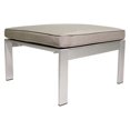 thumbnail image 2 of Pangea Home Karen Modern Aluminum Patio Ottoman in Gray Taupe, 2 of 3