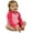 Pink/Fuchsia, variant on <![CDATA[Interlock Long Sleeve Raglan Bodysuit,  Black/Red,  0-3 m]]>