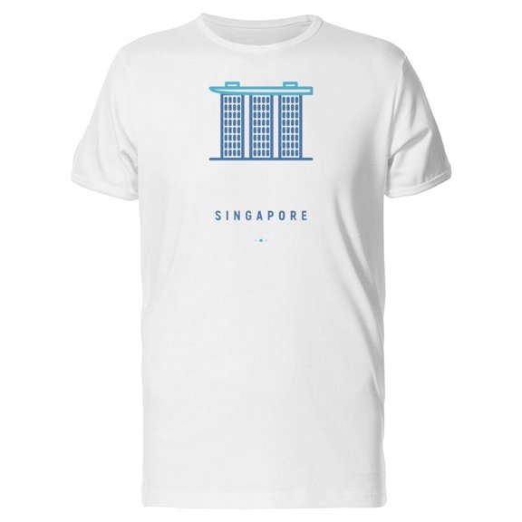 Singapore Landmark Building Tee Men's -Image by Shutterstock