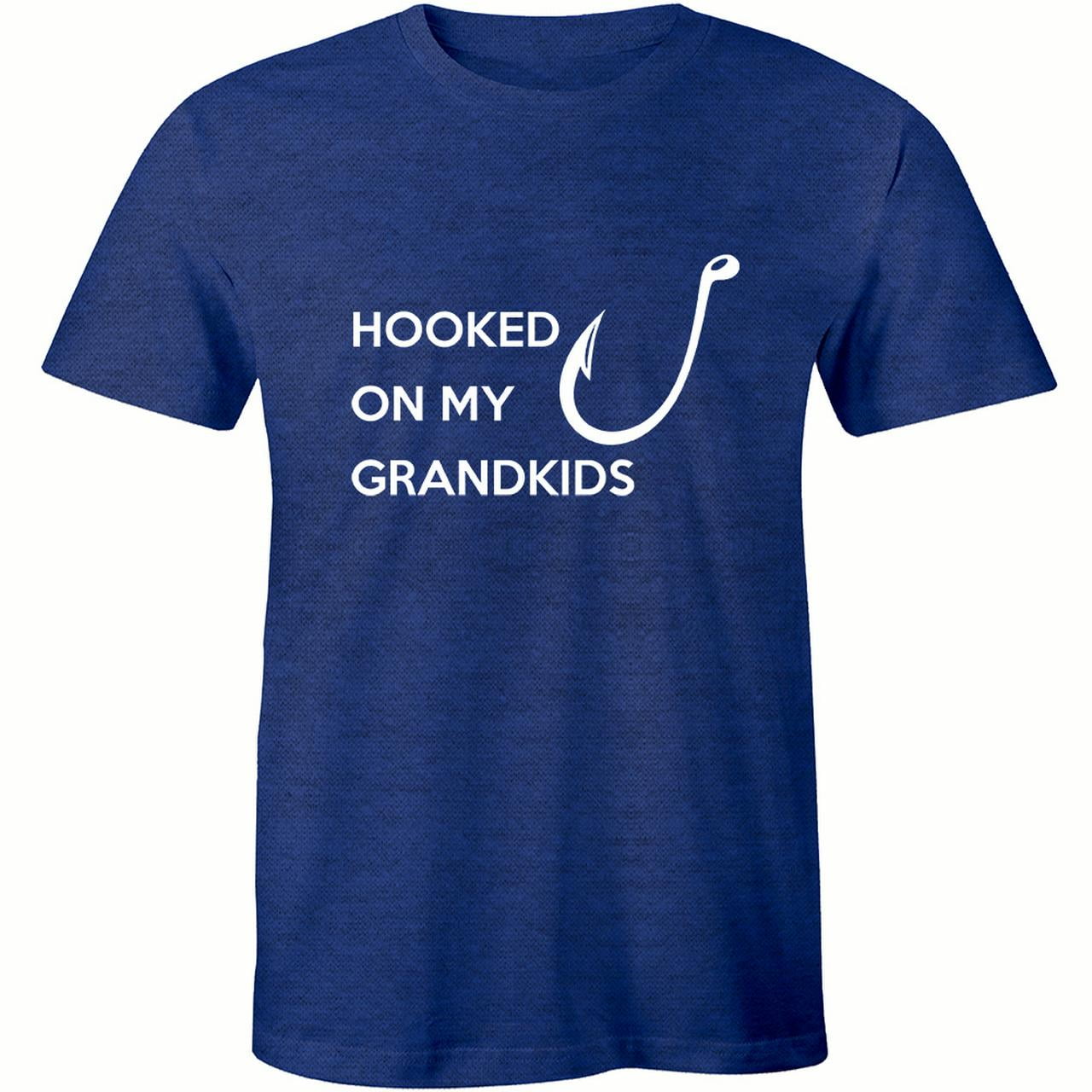 we hooked the best grandpa shirt