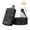 Black, variant on Flat Plug Surge Protector Power Strip, 8 AC Outlets, 4 USB-A & 2 USB-C Ports, Wall Mountable, Overload Protection, On Off Switch, Multi Port Charging Hub for Home Dorm Office Travel