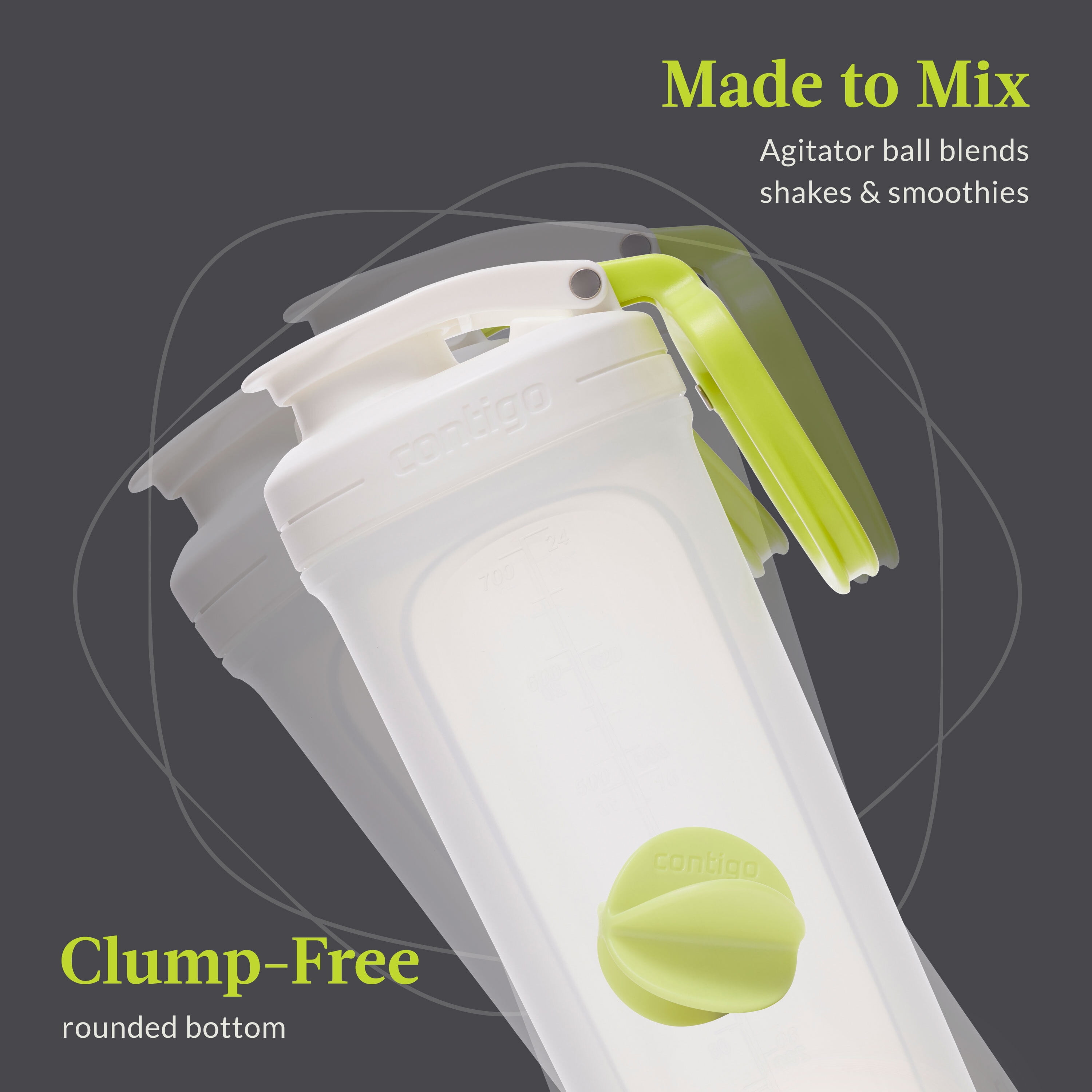 Taste Your Shake, Not Your Shaker: Contigo® Expands The Shake & Go® Fit  Mixer Line With Thoughtful Innovations