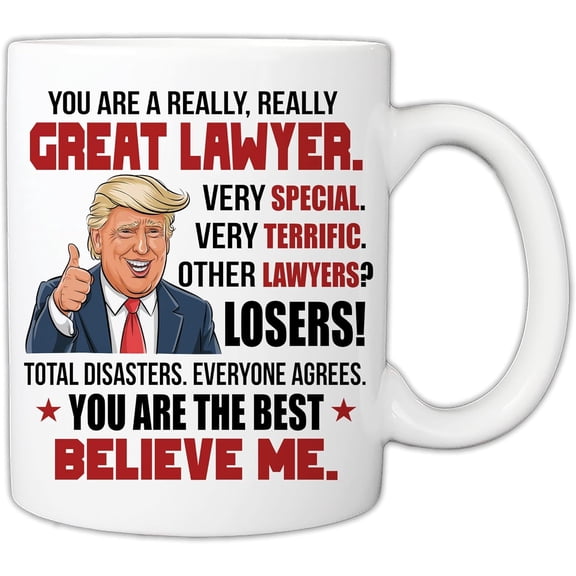 Lawyer Gifts - You Are A Really Great Lawyer 11oz Mug - Funny Gifts for New Attorney - Valentine’s Day, Christmas, Birthday Gift for Law School Student - Bar Exam Gift Ideas