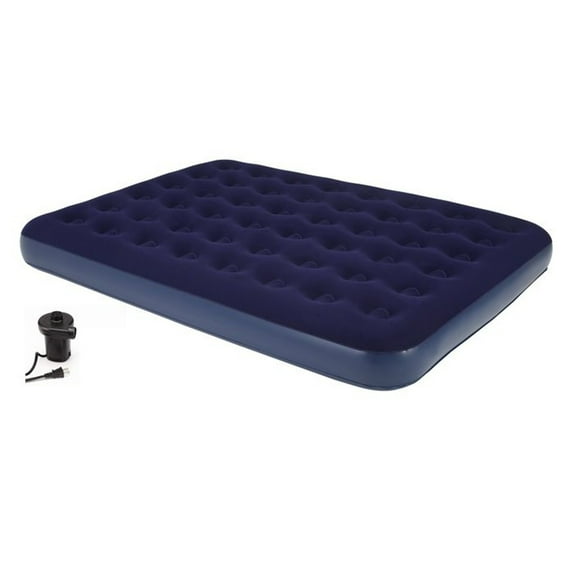 Achim Second Avenue Collection Queen Air Mattress with Electric Air Pump