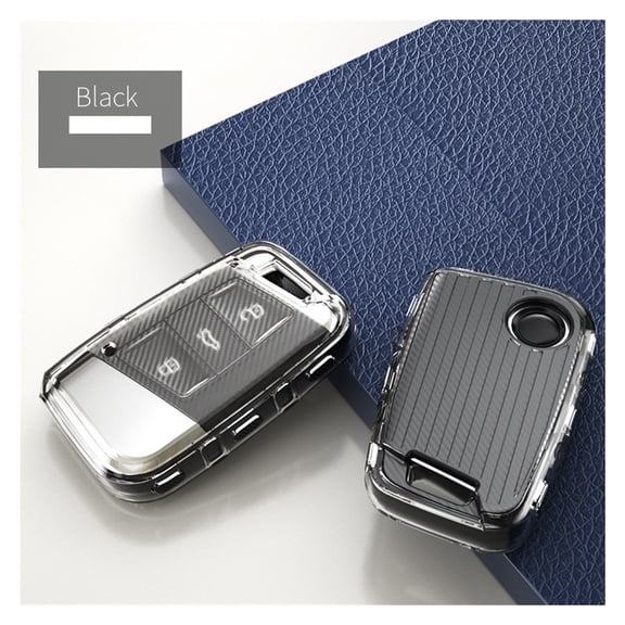 SUGUANGHUI Suitable for Volkswagen Passat car key set, car key case, men's and women's high-end key bag, 2-piece set