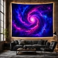 thumbnail image 6 of Cosmic Nebula Spiral Against a Starry Deep Blue Background Majestic Celestial for Space Enthusiasts, Celestial Art Print Christmas Gift Tapestry Wall Hanging for Bedroom and Living Room, 6 of 7