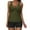 Army Green-A, variant on Two Piece Swimsuit for Women Sexy V Neck Tummy Control Bathing Suits Solid Color Vacation tankini Set Black M