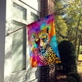 thumbnail image 2 of Hippie Animal Leopard House Flag, 2 of 5