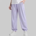 thumbnail image 2 of WRKEKC Boys and Girls Ice Silk Jogger Pants Quick Dry Anti Mosquito Sun Protection Sport Elastic Waist Summer 5-15 Years, 2 of 6